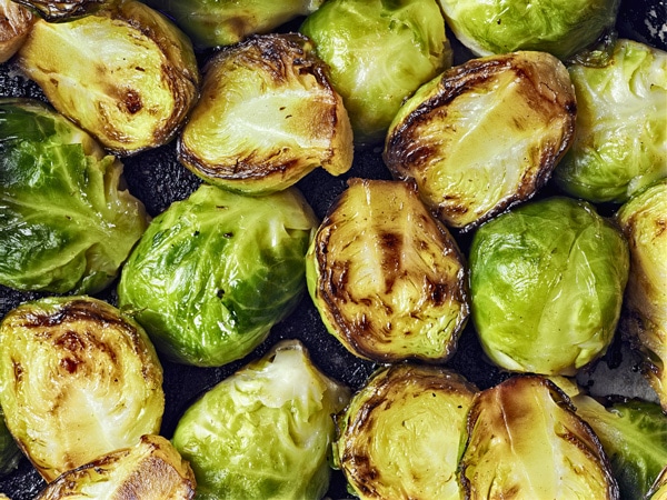 roasted Brussels sprouts roasted Brussels sprouts