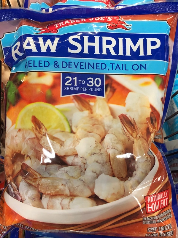 frozen shrimp