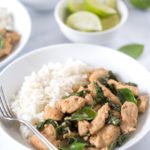 Thai basil chicken