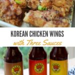 baked Korean chicken wings
