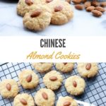Chinese almond cookies